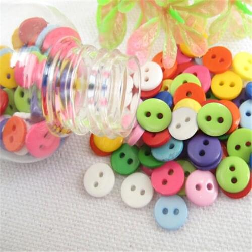 20/100Pcs Random mixed plastic button for kids sewing buttons clothes accessories crafts child cartoon button