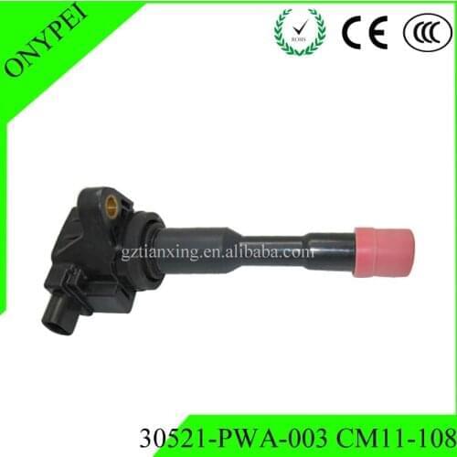 30521-PWA-003 CM11-108 Ignition Coil For Honda Civic Hybrid Sedan 1.3L L4 30521 PWA 003 CM11 108 30521PWA003