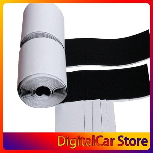 50mmx1m Self Adhesive Hook And Loop Tape Double-sided Velcros Adhesive Nylon Sticker With Gue for DIY