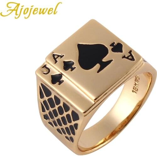 Ajojewel Gold Rings For Men