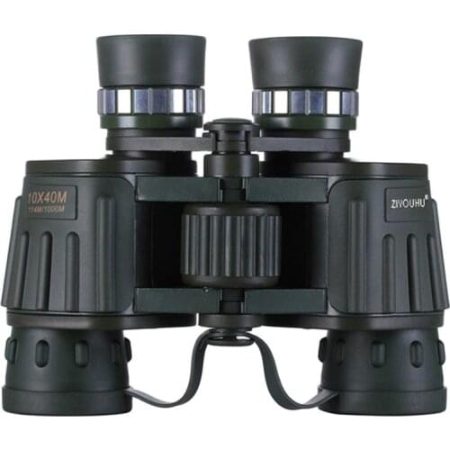 ZIYOUHU HD Binoculars Military Binocular Night Vision Telescope Wide-angle 10x40 High Power Tourism Low Light Level hunting