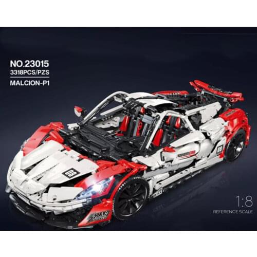 Creator Expert Ideas High-tech Series City 488 SUV Super Formula Racing Car 1:8 GTE RSR Moc Modular Bricks Building Blocks Model