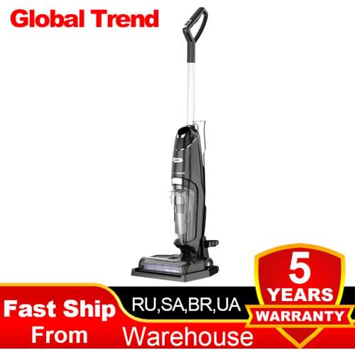 Liectroux i5 Pro Cordless Wireless Handheld Smart Vacuum Cleaner,Lightweight,Wet Dry,Floor & Carpet Washer,UV Lamp,Self Cleaning