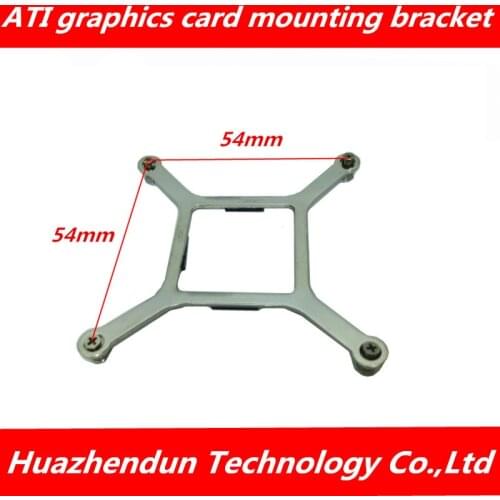 ATI graphics card mounting bracket 54MM graphics card cross back plate buckle spring bracket 1pcs free shipping