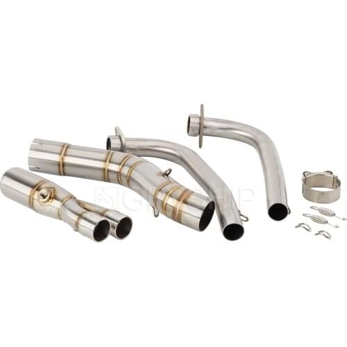 Motorcycle For Yamaha TMAX 530 2017 2018 2019 TMAX 560 2020 TMAX 530 560 T MAX 530 Decat Pipe Escape Exhaust Head Link Pipe