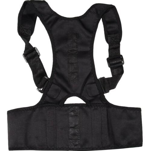 Shoulder Posture Corrector Adjustable Magnetic Body Shaping Sitting Posture Back Support Belt Cervical Spine Pain Fixation Belt