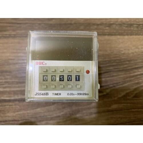 DHC time relay JSS48B positive or countdown timer relay 8 pins with base 100-240