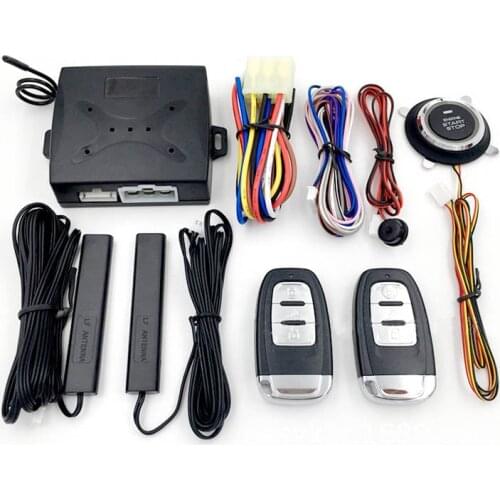 PKE 2.4G Keyless Entry System Push Button Start Engine System Immobilizer Hot Sale Korea