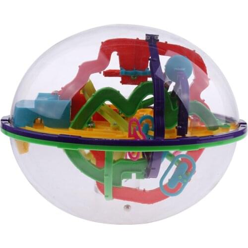 208 3D Barriers Labyrinth Cube Labyrinth Puzzle Children Child Funny Educational