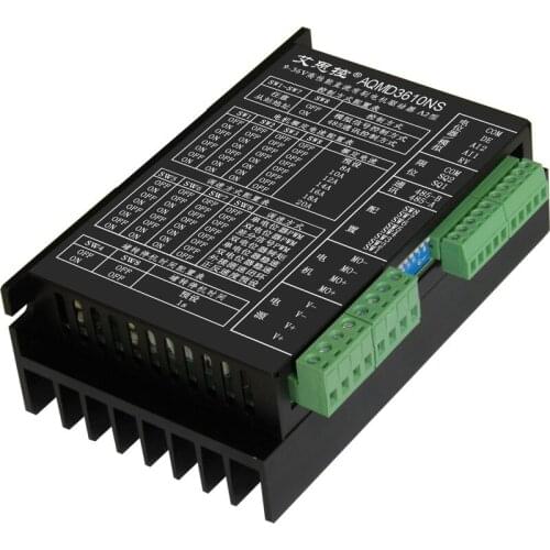 AQMD3610NS-A 9-36V 10A Professional DC Motor Driver Current PID Control