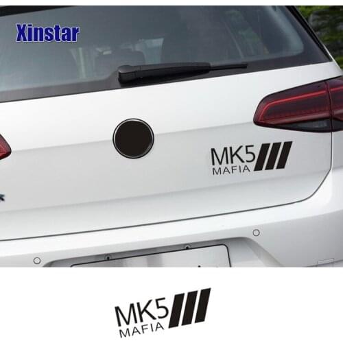 KK car sticker for Volkswagen VW Golf6 MK1 MK2 MK3 MK4 MK5 MK6 MK7 GOLF1 GOLF2 GOLF3 GOLF4 GOLF5 GOLF7