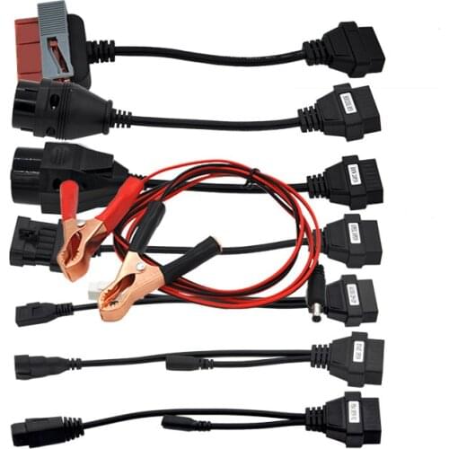 Car adapter car cable obd2 full set 8 pcs car cables obd For CDP Pro Cars Diagnostic Interface scanner Tool