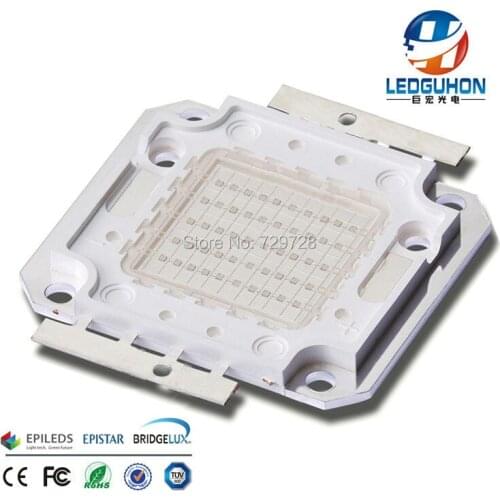 Epileds 45mil chip 50w integrated cob blue led(Z3C type frame)