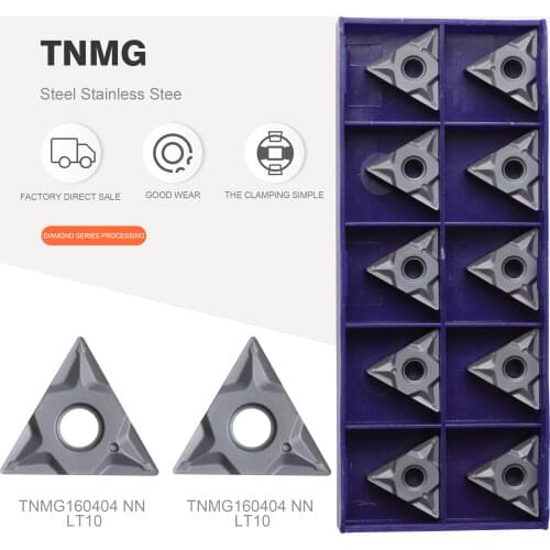 LAMINA TNMG160408 NN LT10 cemented carbide TNMG160404 NN LT10 round turning tool CNC milling machine