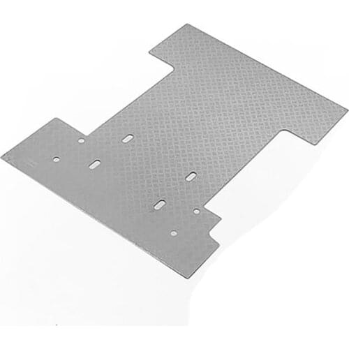 RC Car Rear Body Metal Antiskid Plate for Killerbody LC70 RC Car Body Upgrade Parts