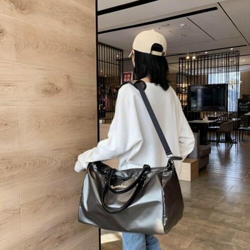 New Embroidered Waterproof Travel Bag Fashion Lightweight Female Luggage Bag Mens High-capacity Sports Gym Travel Bag