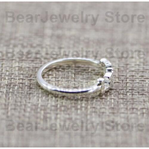 New Trend Fashion 925 Sterling Silver/Bear Rings /Highest Version/Premium Quality European Spanish Styles Birthday Present/Gift