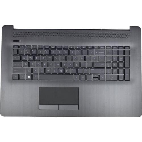 NEW Original Laptop For HP 17-BY 17-CA Laptop Palmrest Upper Case With Touchpad Backlit Keyboard US L22750-001