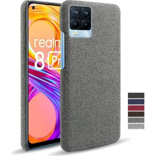 Luxury Febric Antiskid Cover Funda For OPPO Realme 8 Pro GT Neo Narzo 20A 20 10A 10 X50 X7 X2 XT 7 6 5 Pro Realme8 5G Case Capa