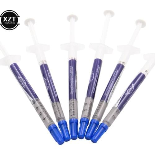 10PCS Syringe Processor Thermal Paste Grease Gray CPU Cooler Heatsink Conductive Compound Cooling Termopasta Dropshipping