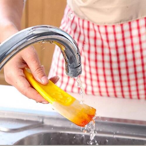 Convenient Multi-function Silicone Cooking Scraper Lightweight Cooking Scraper Comfortable to Hold for Home