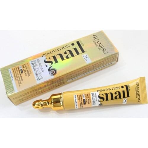 20g Elastic Restoration Eyes Creams Snail Firming Cream Anti Puffiness Dark Circles Anti Wrinkle Soothing Tired