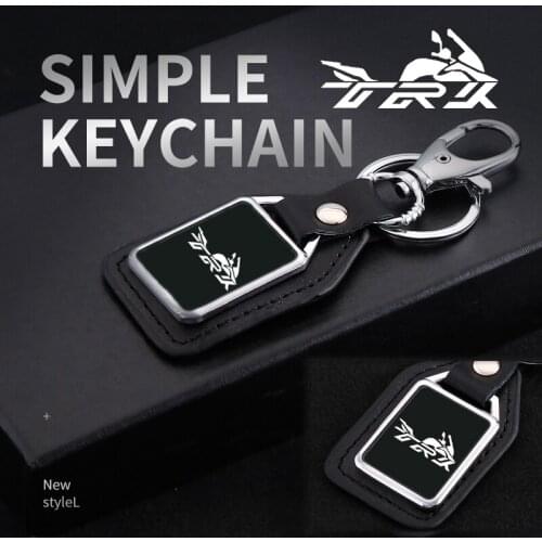Mirror engraving allows custom leather metal keychain for Benelli TRK 502X 502 Leoncino 500 BJ500 motorcycle Accessories