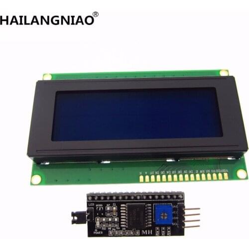1PCS LCD2004+I2C 2004 20x4 2004A Blue/Green screen HD44780 Character LCD /w IIC/I2C Serial Interface Adapter Module