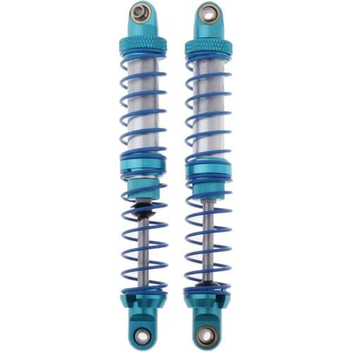 2Pcs 1/10 Scale RC Car Shock Absorber Shock Eliminator Damper 100/110/120mm for SCX10 90046 D90 TRX4 Rock Crawler Upgrade Parts
