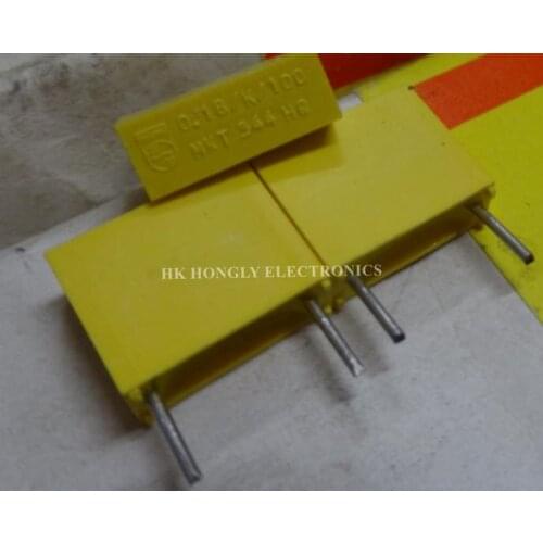 30PCS 0.18UF 100V 180nF u18 184 MKT 344 K P=10MM FILM CAPACITOR