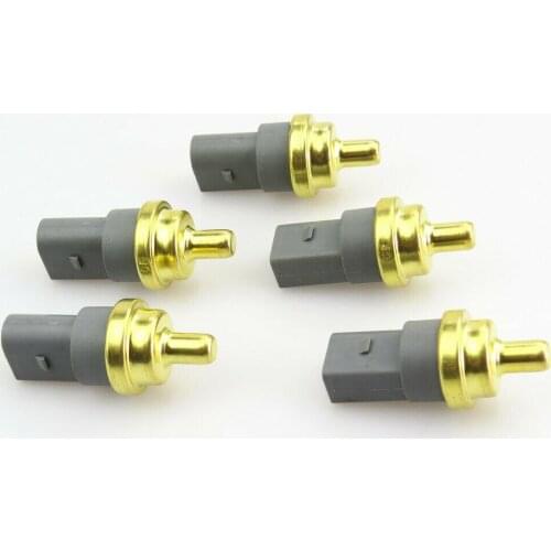 HONGGE 5x Engine Coolant Temperature Sensor Switch For Golf Beetle Bora Passat B5 Touareg A4 A6 06A 919 501A 06A919501A