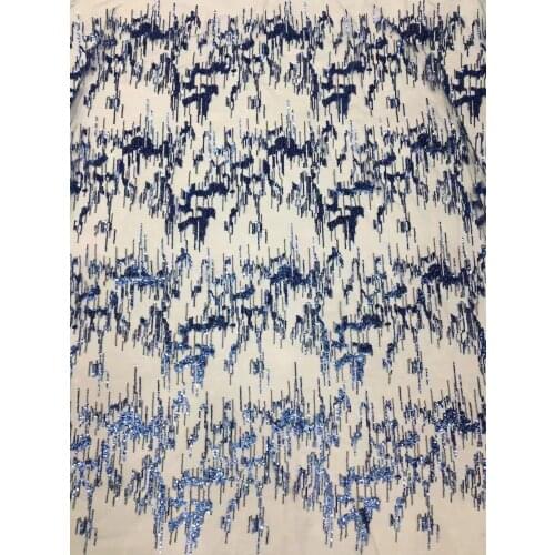 5yards/bag Sequin embroidery European and American style cloth 5 colors can be used in wedding dress decoration XX518