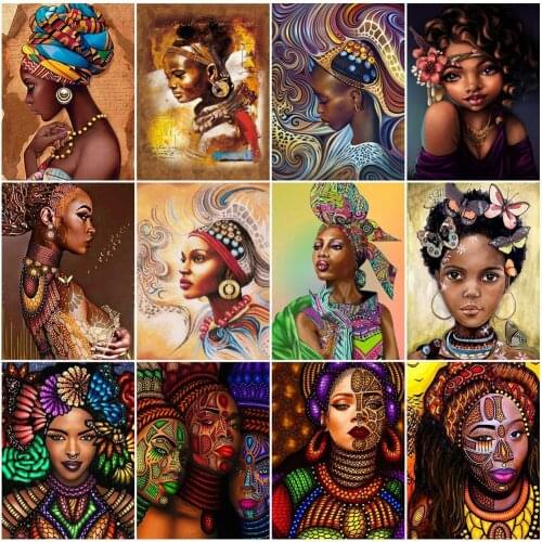 5d Diamond Painting Indian Woman Rhinestone Full Square/Round Diamond Embroidery Portrait Crystal Mosaic Handmade Hobby Art