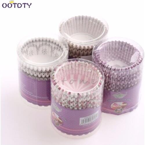 Paper Cake Cupcake Liner Case Wrapper Muffin Baking Cup Wedding Party 150pcs