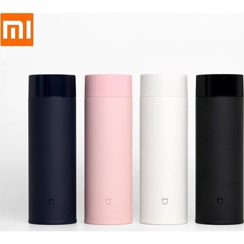 Xiaomi Mijia 350ml Stainless Steel Water Bottle Lightweight Thermos Vacuum Insulation lock cold Coffee Mugs Travel Bottle Mug