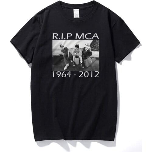 Summer Hip Hop Camisetas Rip Mca Authentic Vintage T Shirt For Men Streetwear Graphic Tees Top Cotton Short Sleeve T-shirts