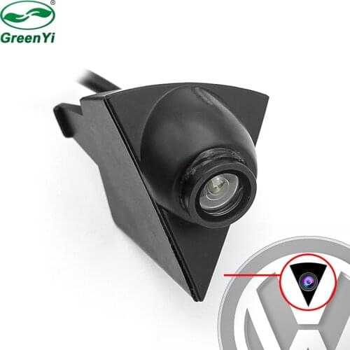 4 Pin Plug CCD Front View Camera For VW Forward Logo Camera As For VW Passat Golf Polo Tiguan Jetta Bora Touareg Front Camera