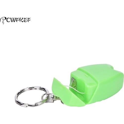 Fashion Portable Dental Floss Teeth Clean Key Ring Keychain Travel 15M 15m Teeth Cleaning Oral Care Kit
