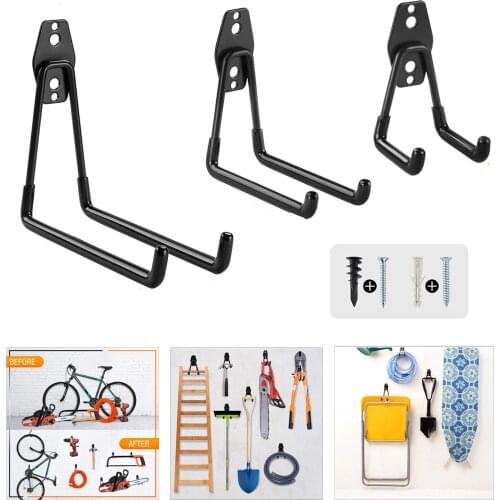 Bike Wall Mount Hook Bicycle Stand Parking Holder Support Portable Indoor Vertical Bracket Racing Road Bicycle Bike Accessories