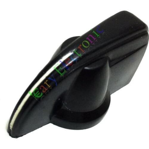 Wholesale and retail 20pc chicken head knob aged black set screw brass insert pedal control free shipping