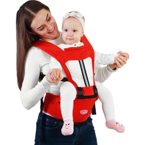 Baby Carrier With Hip Seat For Newborn Infant Ergonomic Baby Wrap Sling Breathable Adjustable Hipseat Backpack 0-36 Months