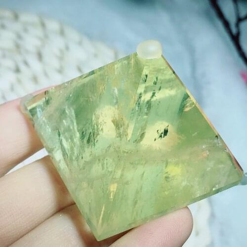 Citrine pyramid