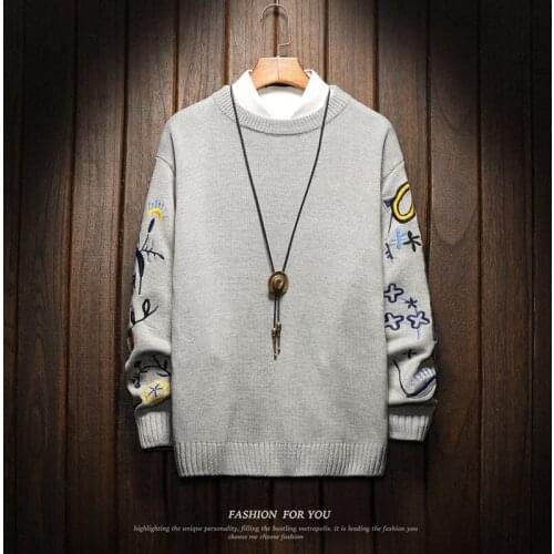 Christmas MenS Sweaters Winter Clothes 2020 Plus OVERSize M-4XL 5XL 6XL Japan Style Casual Standard Designer Pullovers