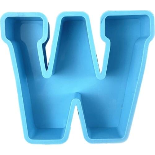 Silicone Alphabet Molds Large Letter Molds Epoxy Resin Molds for DIY Craft Birthday Party Wedding Home Decoration