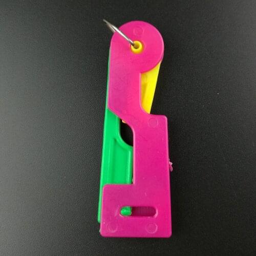 2 Piece Device Hand Needle Threader Insertion Applicator Handle Thread for Sewing Thimbles Tool Machine Seam Ripper Crocheting