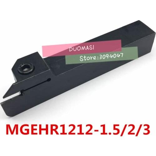 MGEHR1212-1.5 MGEHR1212-2 MGEHR1212-3 12*12mm petiole CNC Turning tool rod, External Grooving Turning Lathe Bar Tool Holder