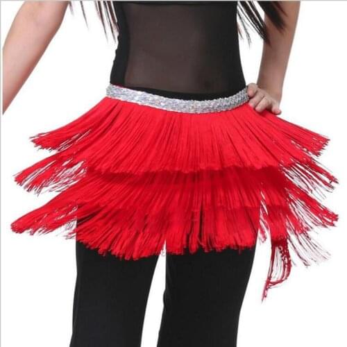 New Belly Dance Dancewear Hip Scarf Performance Belt Belly Dance Hip Scarfs for Women Dance Belt Dance Scarf Orange/Purple