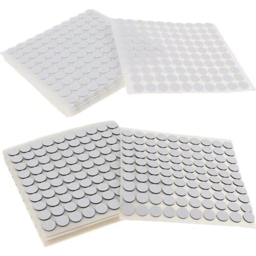 1000 Pcs Round Single Sided Adhesive Foam Tape Dot Disc Circle Multipurpose