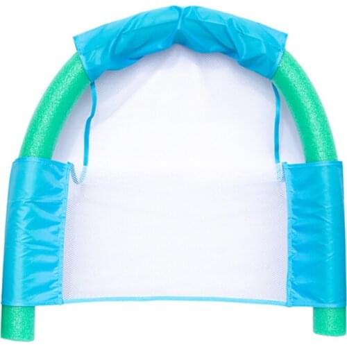 80cm Swimming Bar Pavilion Water Board Floor Air Mattresses Water Lounger For Adult Children Blue Single Net Solar Bed