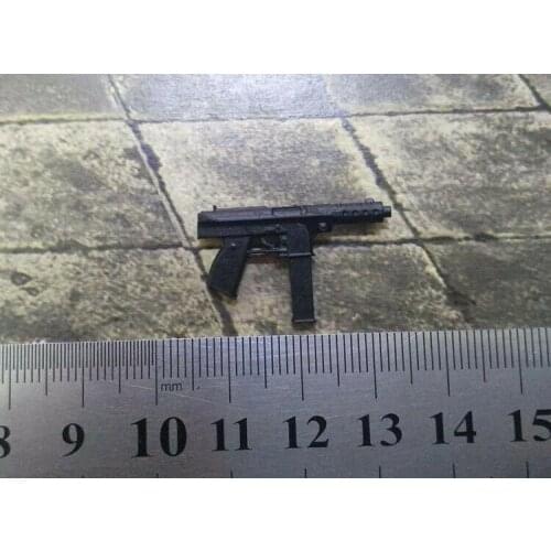 1/12th weapon accessories TEC9 submachine gun Model For Figma shf 6" Figure